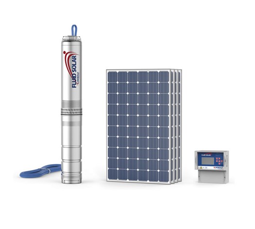 FLUID SOLAR 4? Submersible electric solar pump